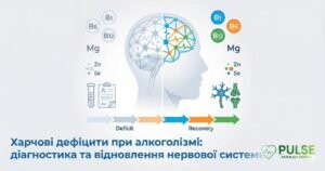 Діагностика та корекція харчових дефіцитів при алкоголізмі